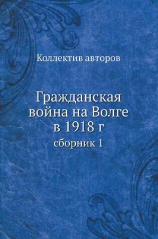 Cover of &#1043;&#1088;&#1072;&#1078;&#1076;&#1072;&#1085;&#1089;&#1082;&#1072;&#1103; &#1074;&#1086;&#1081;&#1085;&#1072; &#1085;&#1072; &#1042;&#1086;&#1083;&#1075;&#1077; &#1074; 1918 &#1075;.
