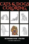 Book cover for Coloring Book Pages (Cats and Dogs)