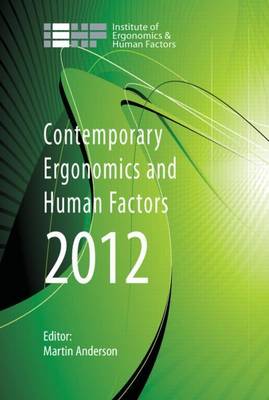 Cover of Contemporary Ergonomics and Human Factors 2012
