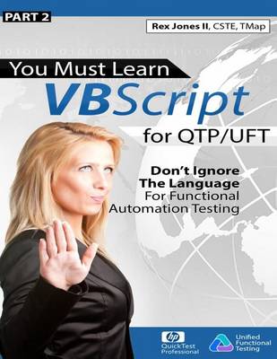 Book cover for (Part 2) You Must Learn VBScript for Qtp/Uft