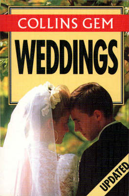 Book cover for Collins Gem Weddings