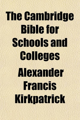 Book cover for The Cambridge Bible for Schools and Colleges (Volume 1)