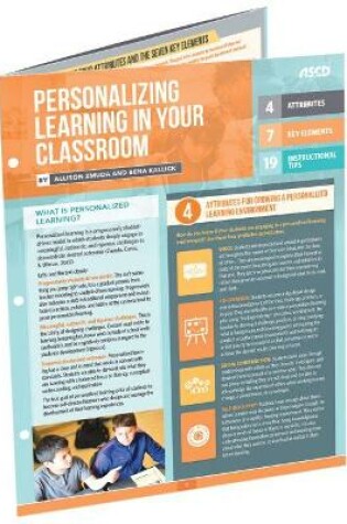 Cover of Personalizing Learning in Your Classroom