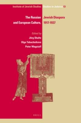 Cover of The Russian Jewish Diaspora and European Culture, 1917-1937