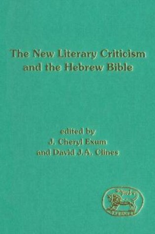 Cover of The New Literary Criticism and the Hebrew Bible