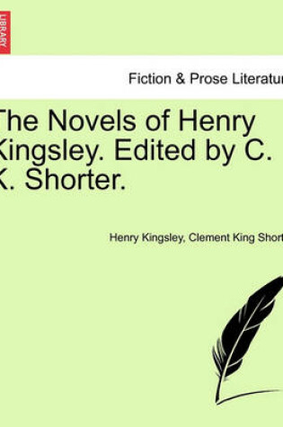 Cover of The Novels of Henry Kingsley. Edited by C. K. Shorter.