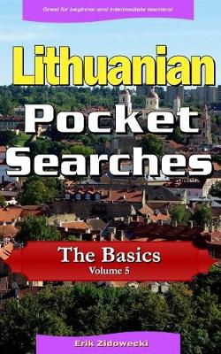 Book cover for Lithuanian Pocket Searches - The Basics - Volume 5