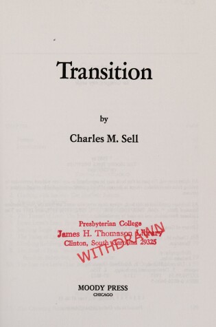 Cover of Transition