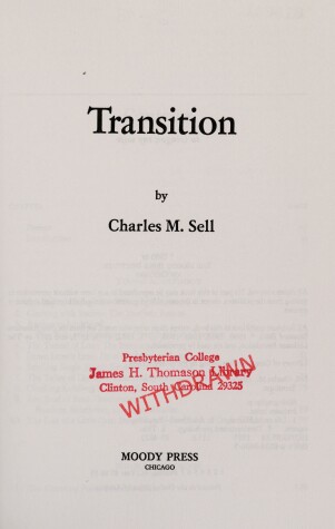 Book cover for Transition