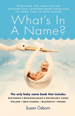 Book cover for What's in a Name?