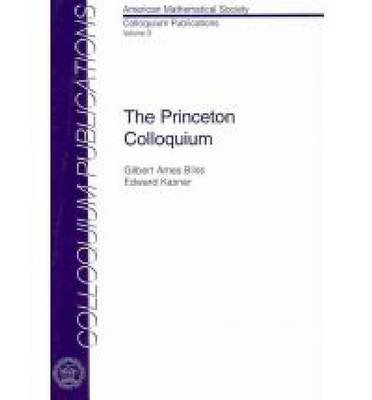 Cover of The Princeton Colloquium