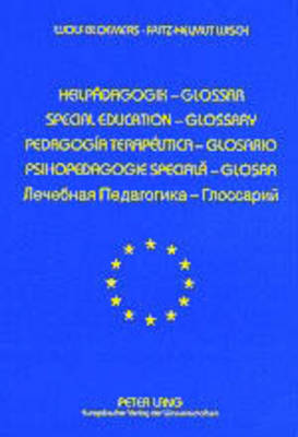 Book cover for Europaeisches Glossar Zur Heilpaedagogik