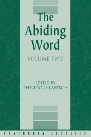 Cover of The Abiding Word, Volume 2