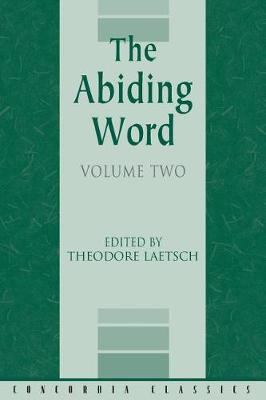 Book cover for The Abiding Word, Volume 2