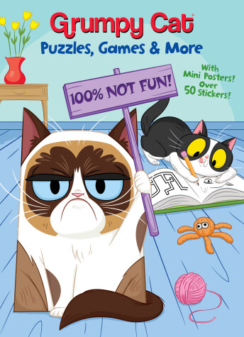 Book cover for Grumpy Cat Puzzles, Games and More