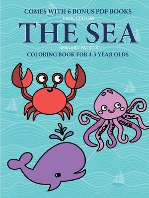 Book cover for Coloring Book for 4-5 Year Olds (Sea Life)