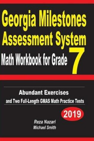 Cover of Georgia Milestones Assessment System Math Workbook for Grade 7