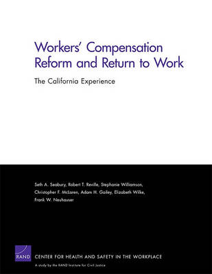 Book cover for Workers Compensation Reform & Return to