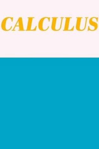 Cover of Calculus