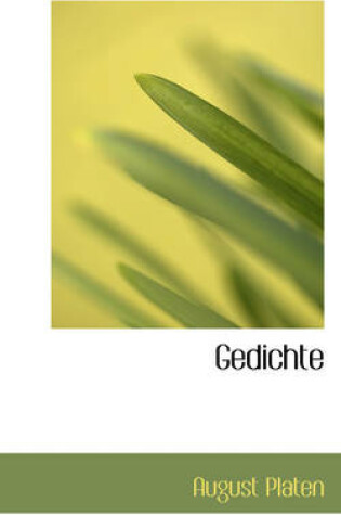 Cover of Gedichte