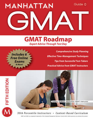 Book cover for GMAT Roadmap: Expert Advice Through Test Day