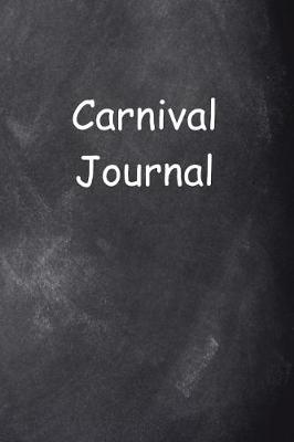 Book cover for Carnival Journal
