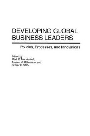 Cover of Developing Global Business Leaders