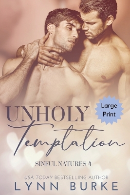 Book cover for Unholy Temptation Large Print