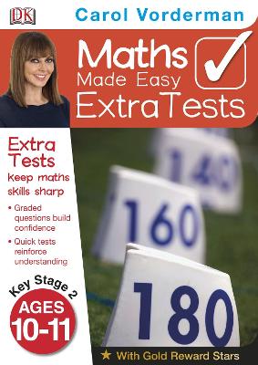 Book cover for Maths Made Easy Extra Tests Age 10-11 Key Stage 2