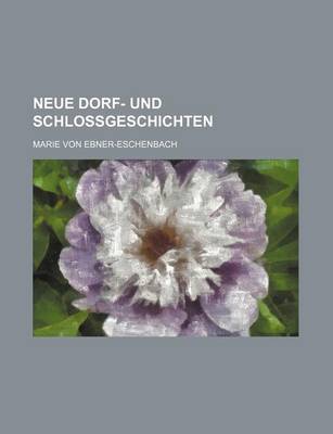 Book cover for Neue Dorf- Und Schlossgeschichten