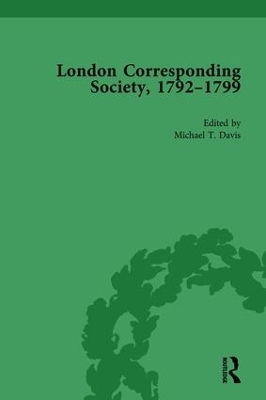 Book cover for The London Corresponding Society, 1792-1799 Vol 1