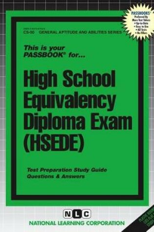 Cover of HIGH SCHOOL EQUIVALENCY DIPLOMA EXAMINATION