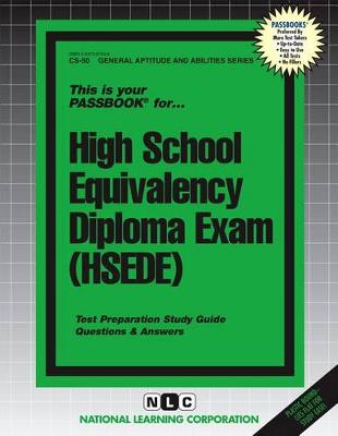 Book cover for HIGH SCHOOL EQUIVALENCY DIPLOMA EXAMINATION