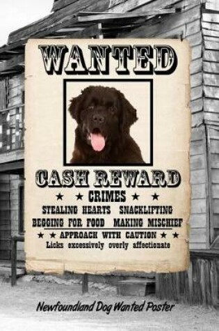 Cover of Newfoundland Dog Wanted Poster