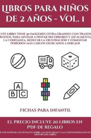 Cover of Fichas para infantil (Libros para niños de 2 años - Vol. 1)