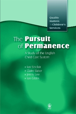 Book cover for The Pursuit of Permanence
