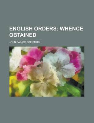 Book cover for English Orders