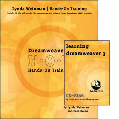 Book cover for Dreamweaver 3 Hands-On Training Bundle