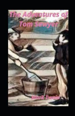 Book cover for The Adventures of Tom Sawyer illustared