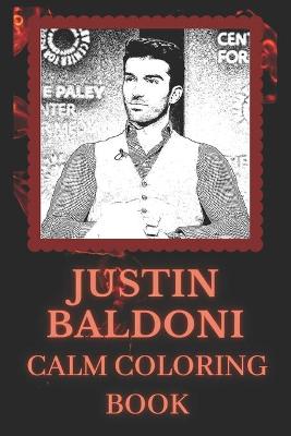 Book cover for Justin Baldoni Calm Coloring Book