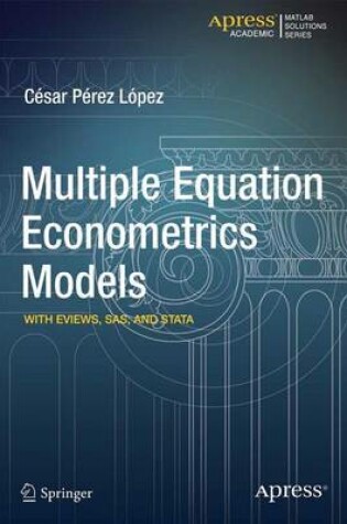 Cover of Multiple Equation Econometrics Models