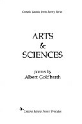 Cover of Arts & Sciences