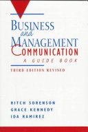 Book cover for Business and Management Communication