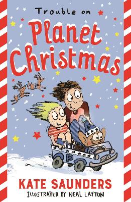 Book cover for Trouble on Planet Christmas