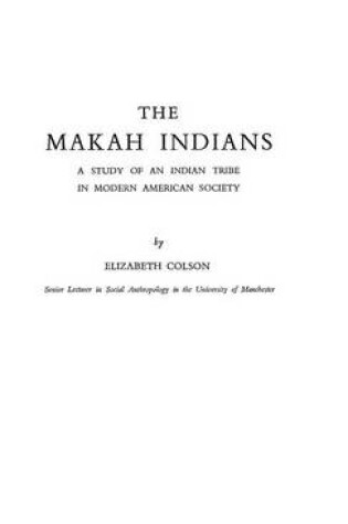 Cover of nhe Makah Indians