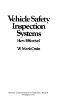 Book cover for Vehicle Safety Inspection Systems