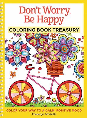 Cover of Don't Worry, Be Happy Coloring Book Treasury