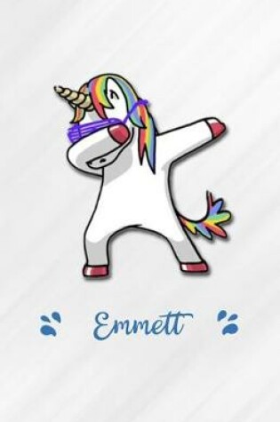 Cover of Emmett A5 Lined Notebook 110 Pages