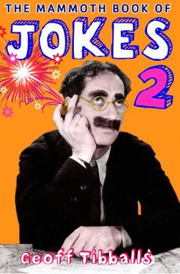 Book cover for The Mammoth Book of Jokes 2
