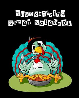 Book cover for Thanksgiving Game Notebook